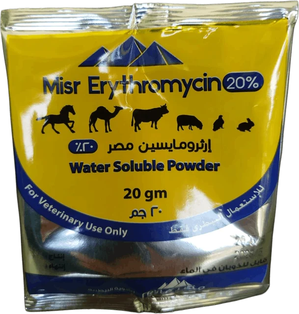 ارثرومايسين — ٢٠ جم
